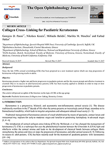 Preview image of The CXL for Pediatric Keratoconus literature review article in The Open Ophthalmology journal