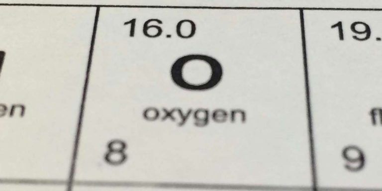 cxl-and-oxygen-article-featured-image of the periodic table