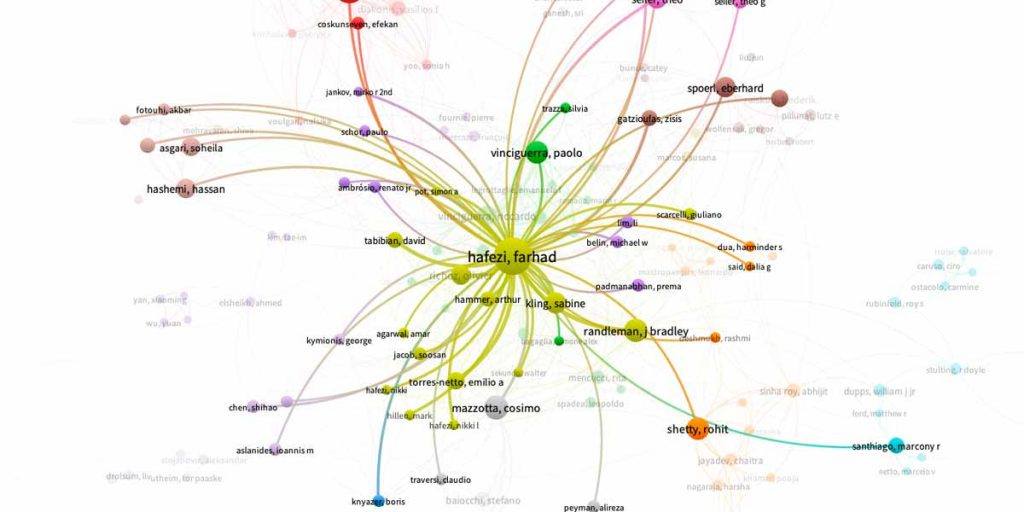 Top ranked author in CXL is Farhad Hafezi