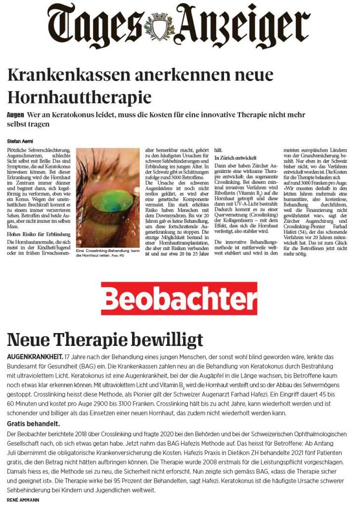 CXL rückerstattet in der Schweiz