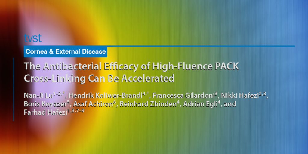 The Antibacterial Efficacy of High-Fluence PACK Cross-Linking Can Be Accelerated