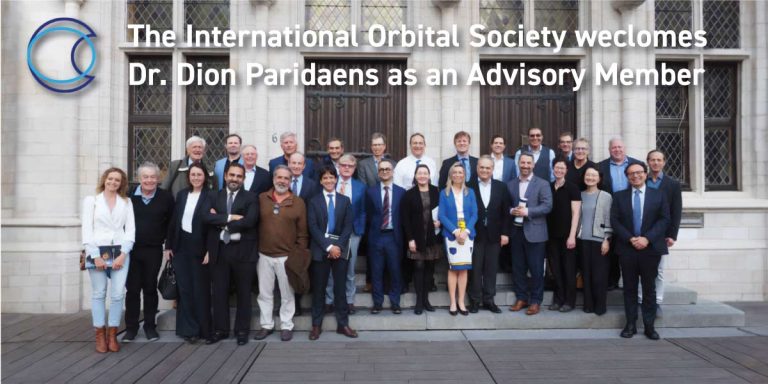 The International Orbital-Society weclomes Dr. Dion Paridaens as an Advisory Member