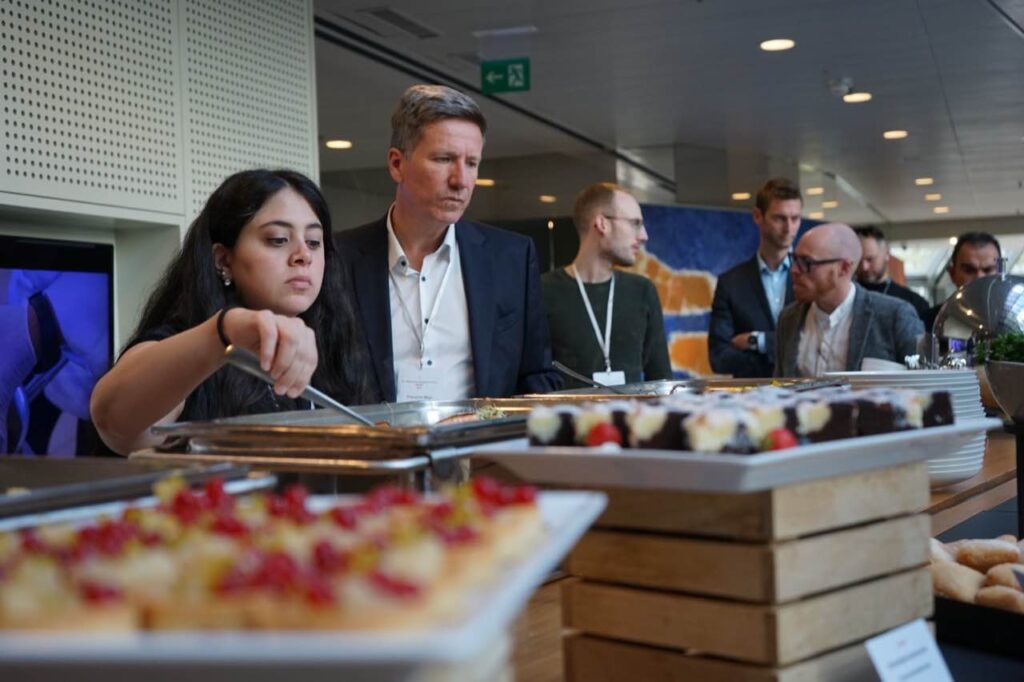 Lunch at the 2nd ELZA Refractive Surgery Course 2023