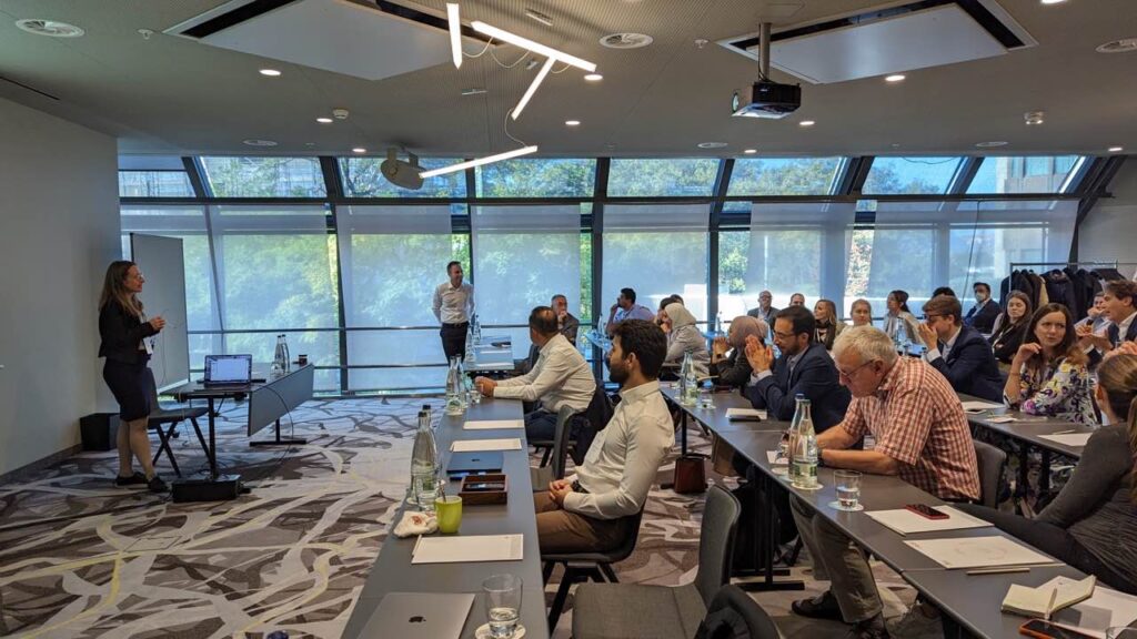 Sabine Kling at 2nd ELZA Refractive Surgery Course