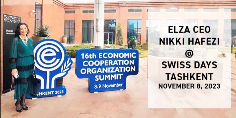 ELZA-SWISS-DAYS-TASHKENT-featured-image of Nikki Hafezi at hotel