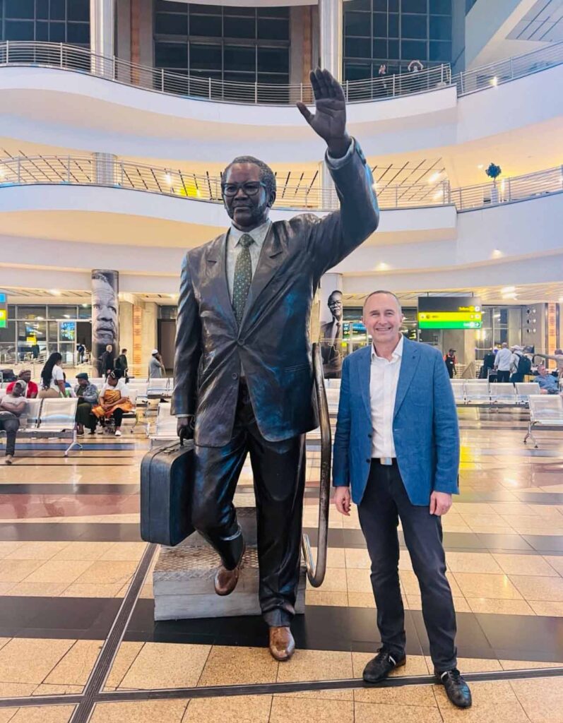 Farhad Hafezi in South Africa