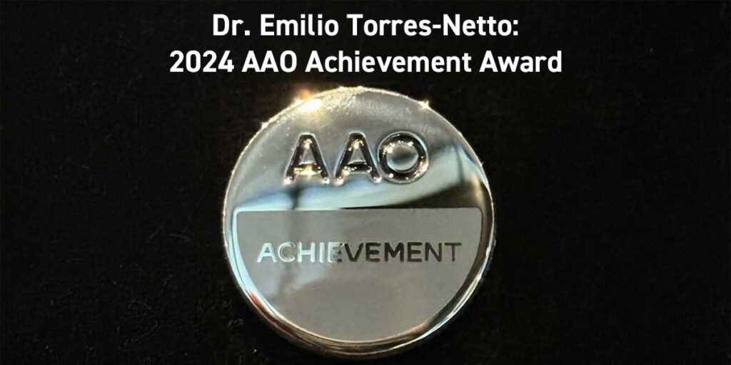 Emilio Torres-Netto AAO Achievement Award